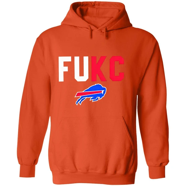 Buffalo Bills Fukc Fuck Kansas City Chiefs Logo Hoodie - Image 6
