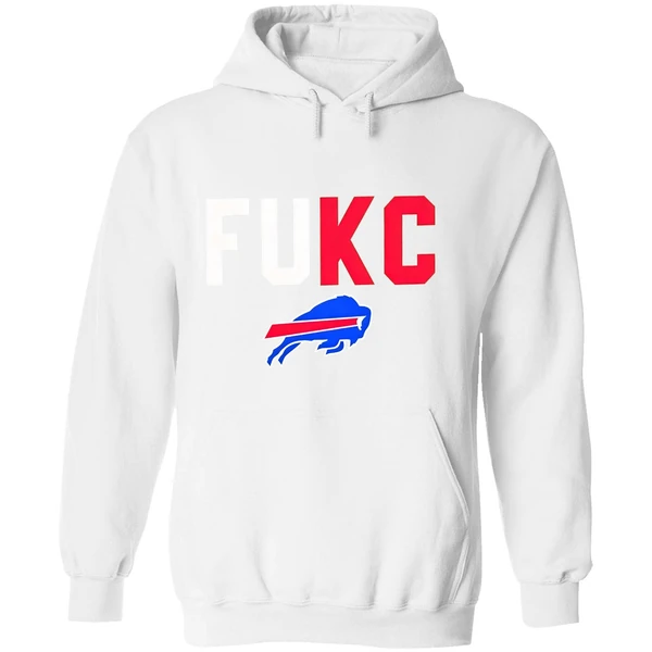 Buffalo Bills Fukc Fuck Kansas City Chiefs Logo Hoodie - Image 8