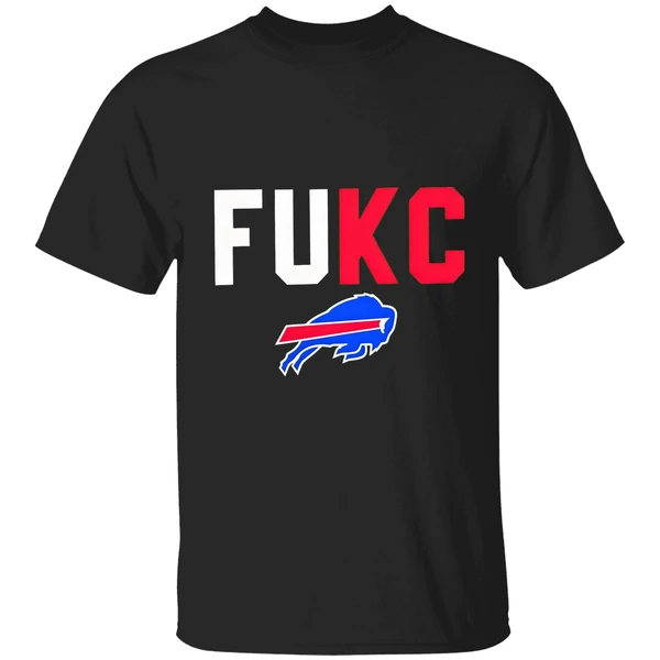 Buffalo Bills Fukc Fuck Kansas City Chiefs Logo Shirt
