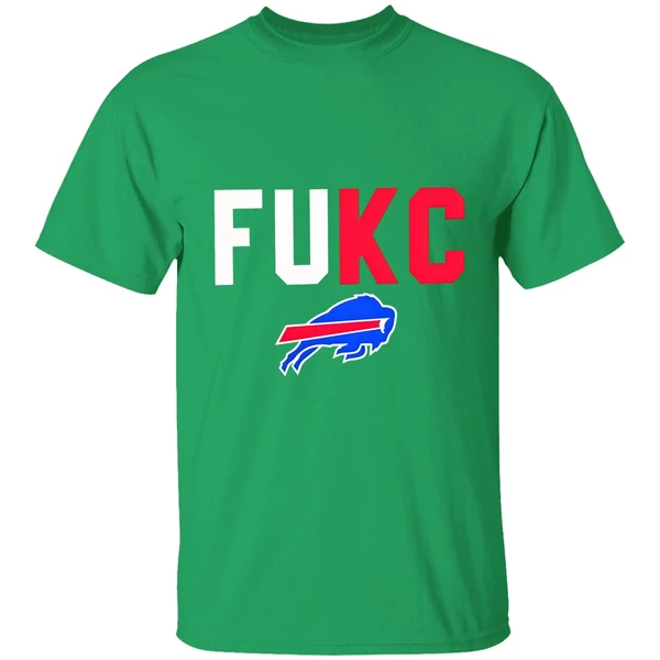 Buffalo Bills Fukc Fuck Kansas City Chiefs Logo Shirt - Image 2