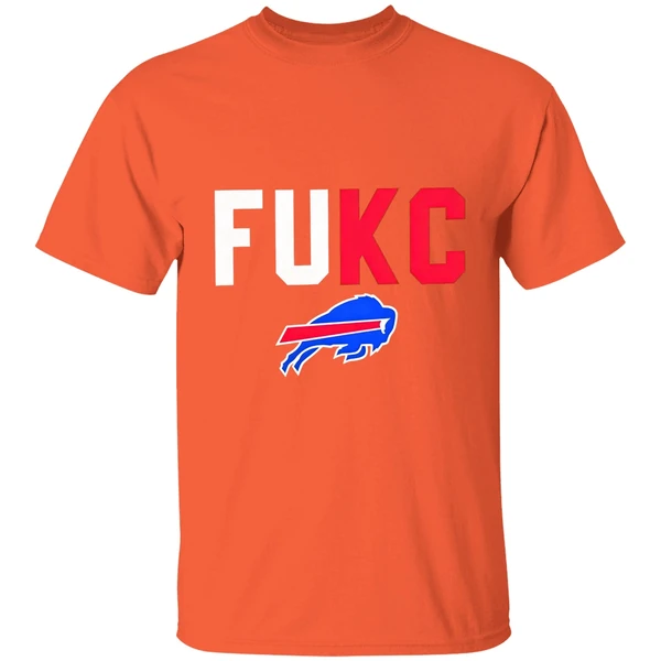 Buffalo Bills Fukc Fuck Kansas City Chiefs Logo Shirt - Image 6