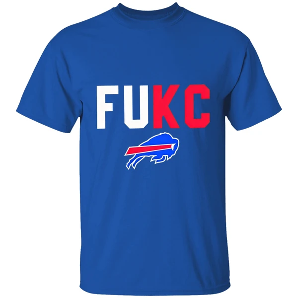Buffalo Bills Fukc Fuck Kansas City Chiefs Logo Shirt - Image 8