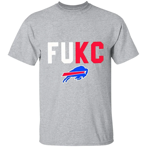 Buffalo Bills Fukc Fuck Kansas City Chiefs Logo Shirt - Image 9