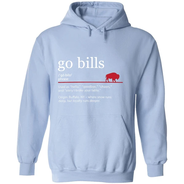 Buffalo Bills Go Bills Definition Hoodie - Image 4