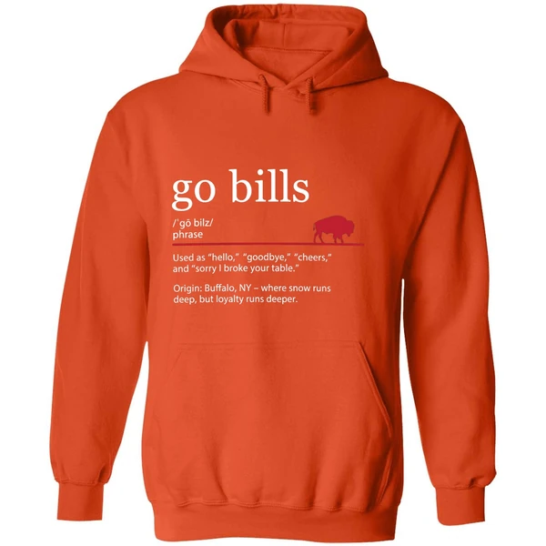 Buffalo Bills Go Bills Definition Hoodie - Image 6