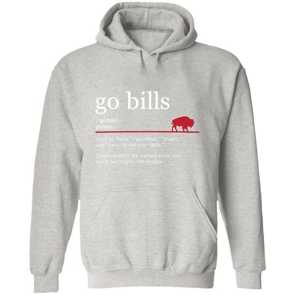 Buffalo Bills Go Bills Definition Hoodie - Image 9