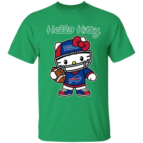 Buffalo Bills Hello Kitty Shirt - Image 2