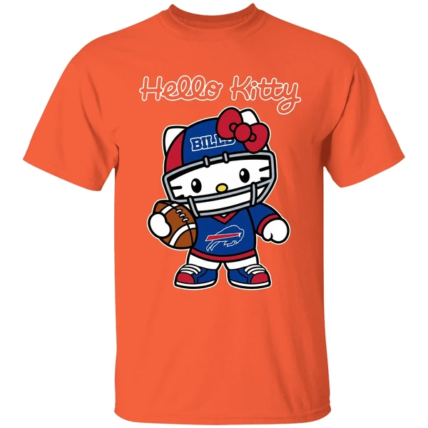 Buffalo Bills Hello Kitty Shirt - Image 6