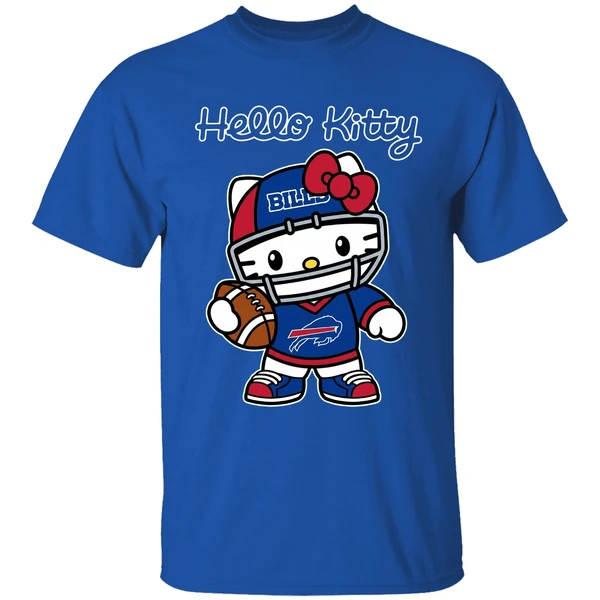 Buffalo Bills Hello Kitty Shirt - Image 8