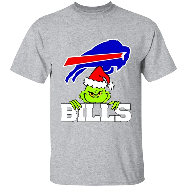 Buffalo Bills Merry Grinchmas Hat Santa Shirt
