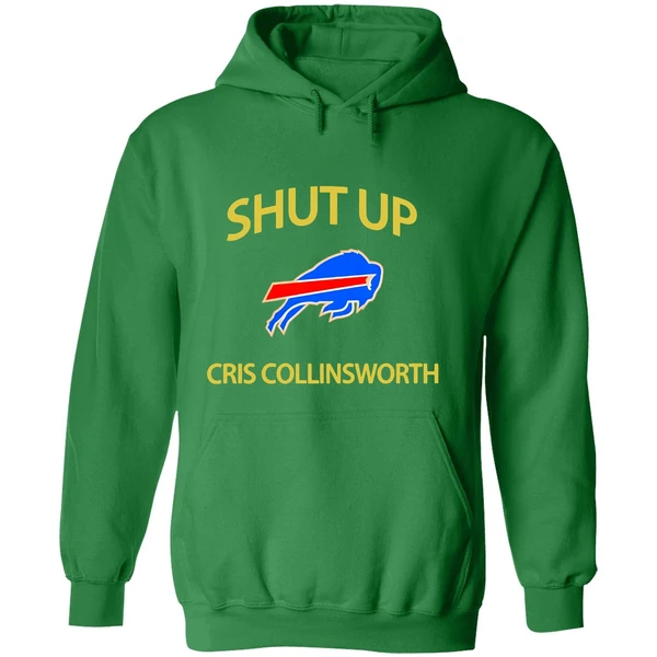 Buffalo Bills Shut Up Cris Collinsworth Hoodie - Image 2
