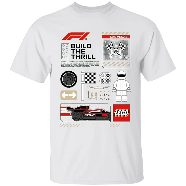 Build The Thrill Lego Formula 1 Las Vegas Grand Prix Shirt