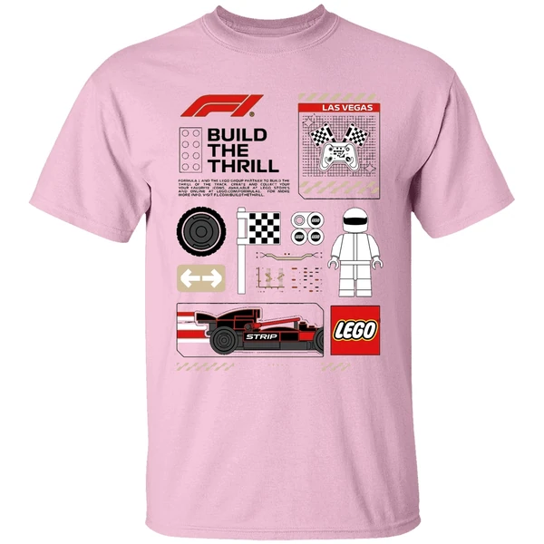 Build The Thrill Lego Formula 1 Las Vegas Grand Prix Shirt - Image 2