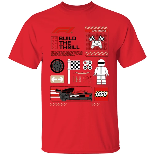 Build The Thrill Lego Formula 1 Las Vegas Grand Prix Shirt - Image 4