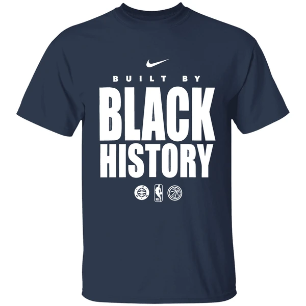 built by black history san antonio spurs nba logo shirt navy