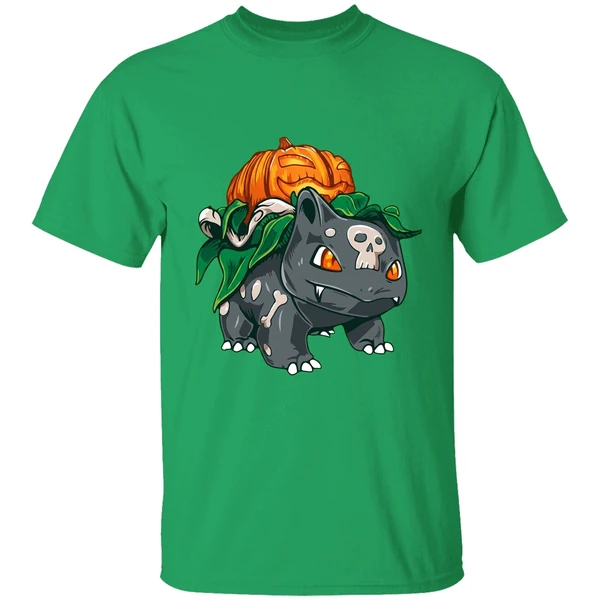 Bulbasaur Pumpkin Halloween Shirt - Image 2