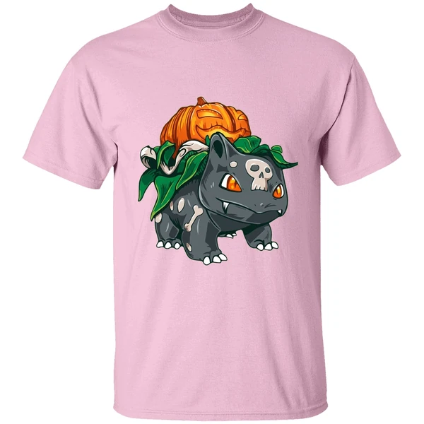 Bulbasaur Pumpkin Halloween Shirt - Image 3