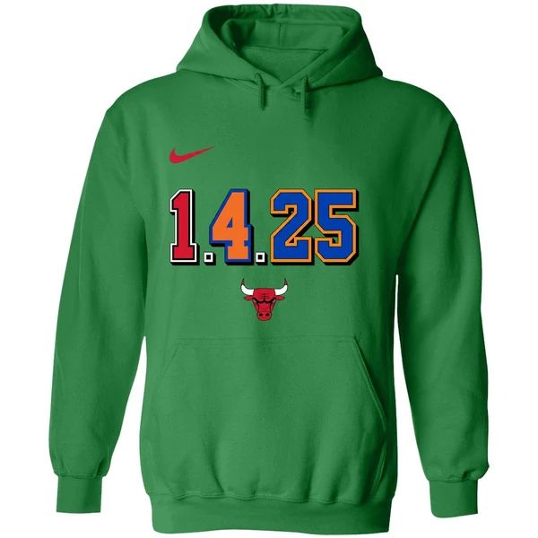 Bulls And Knicks 1 4 25 Honor Of Derrick Rose Day Hoodie - Image 2