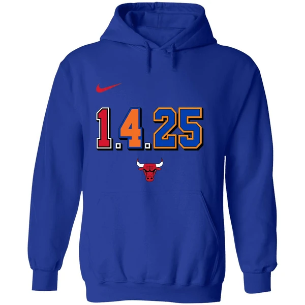 Bulls And Knicks 1 4 25 Honor Of Derrick Rose Day Hoodie - Image 7