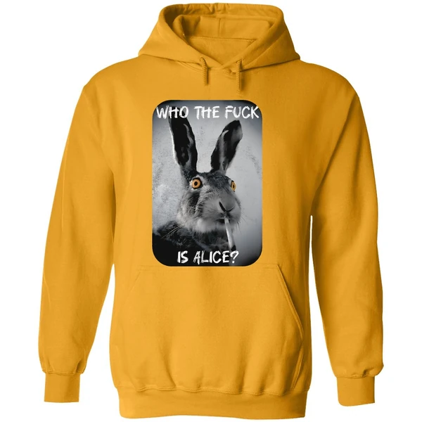 Bunny Smoke Who The Fuck Is Alice 2025 Hoodie