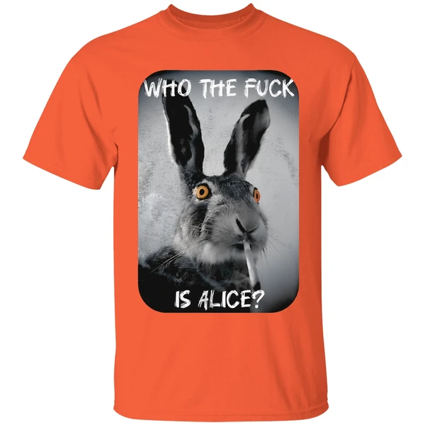 Bunny Smoke Who The Fuck Is Alice 2025 Shirt - Image 6