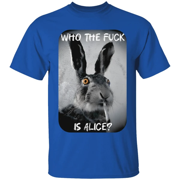 Bunny Smoke Who The Fuck Is Alice 2025 Shirt - Image 8