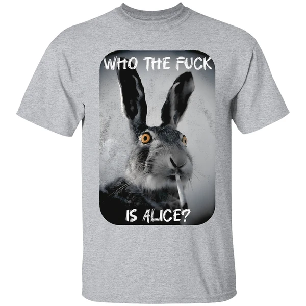 Bunny Smoke Who The Fuck Is Alice 2025 Shirt - Image 9