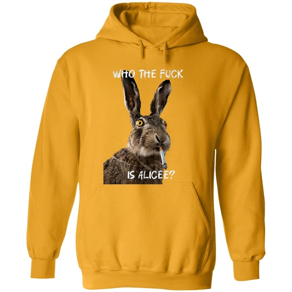 Bunny Smoke Who The Fuck Is Alice Hoodie