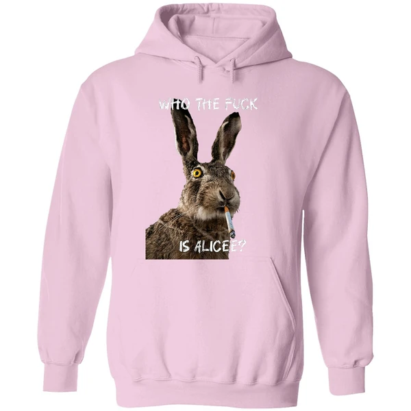 Bunny Smoke Who The Fuck Is Alice Hoodie - Image 5