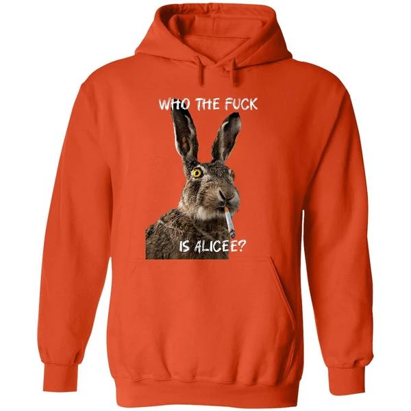 Bunny Smoke Who The Fuck Is Alice Hoodie - Image 6
