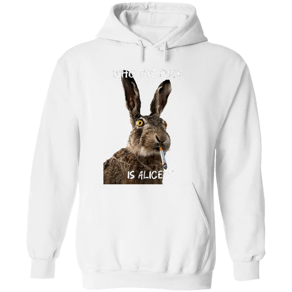 Bunny Smoke Who The Fuck Is Alice Hoodie - Image 8
