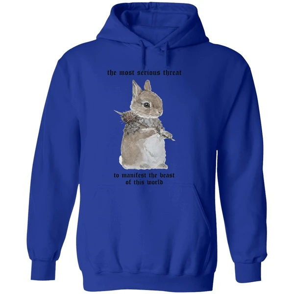 Bunny We Must Remain Whimsical To Survive The Horrors Of This World Hoodie - Image 7