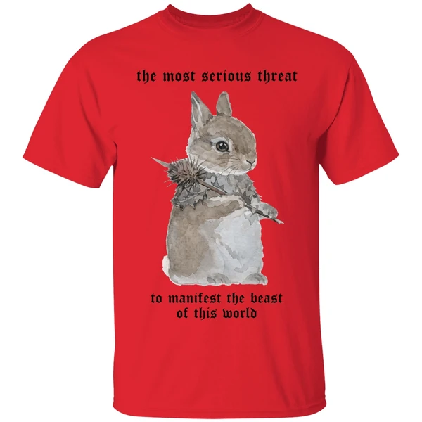 Bunny We Must Remain Whimsical To Survive The Horrors Of This World Shirt - Image 4