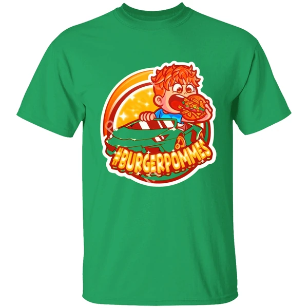 Burger Pommes Merch Lukasbs Burgerpommes Shirt