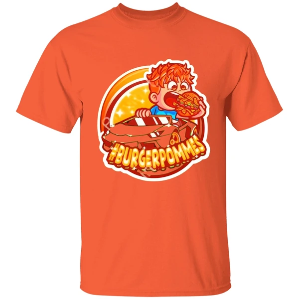 Burger Pommes Merch Lukasbs Burgerpommes Shirt - Image 5