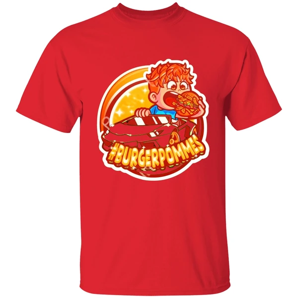 Burger Pommes Merch Lukasbs Burgerpommes Shirt - Image 6