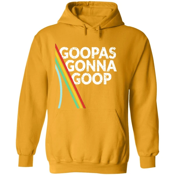 Burnt Peanut Goopas Gonna Goop Color Hoodie