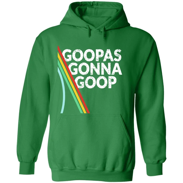 Burnt Peanut Goopas Gonna Goop Color Hoodie - Image 2