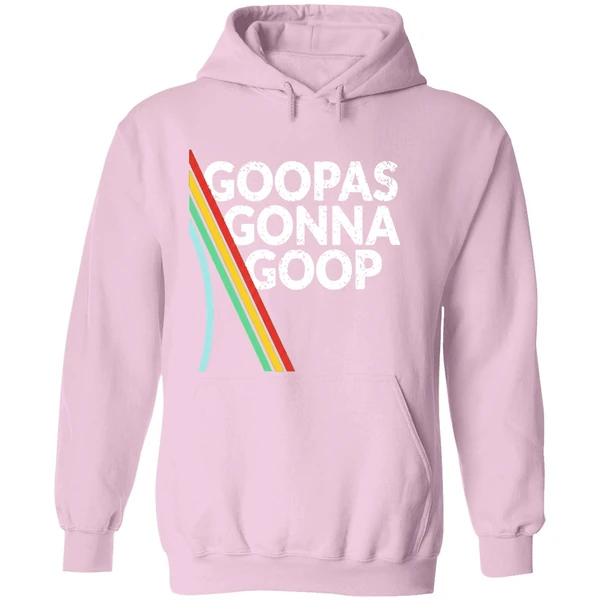 Burnt Peanut Goopas Gonna Goop Color Hoodie - Image 5