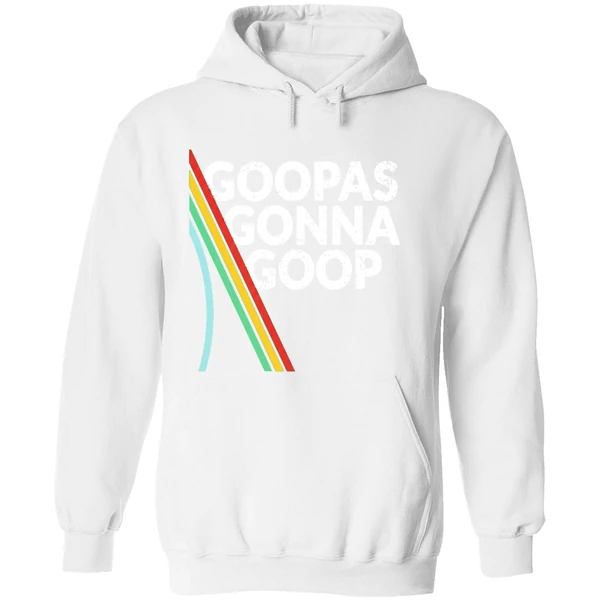 Burnt Peanut Goopas Gonna Goop Color Hoodie - Image 8