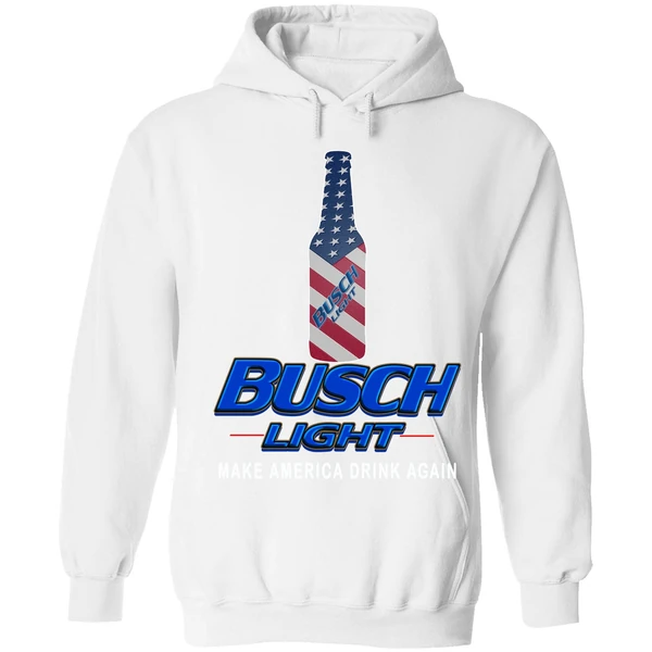 Busch Light Make America Drink Again Hoodie - Image 6