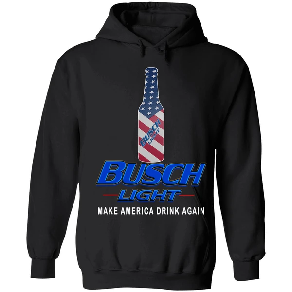 Busch Light Make America Drink Again Hoodie - Image 8
