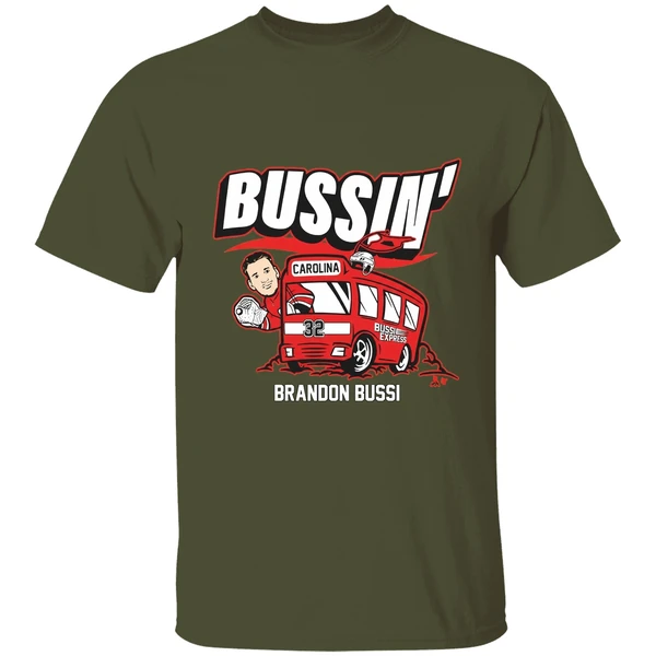 Bussin Brandon Bussi Carolina Hurricanes Nhl Shirt - Image 4