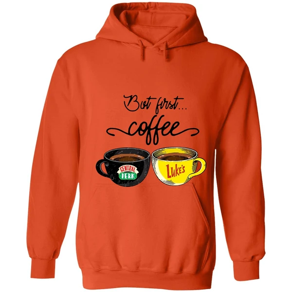 But First Coffee Central Perk Lukes Hoodie - Image 5