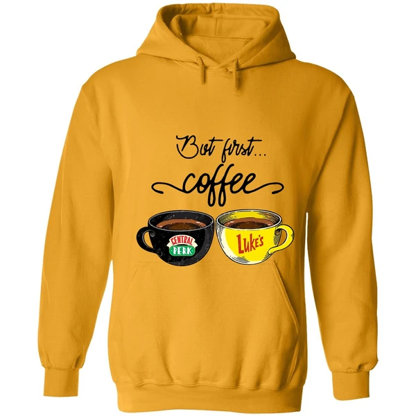 But First Coffee Central Perk Lukes Hoodie - Image 9