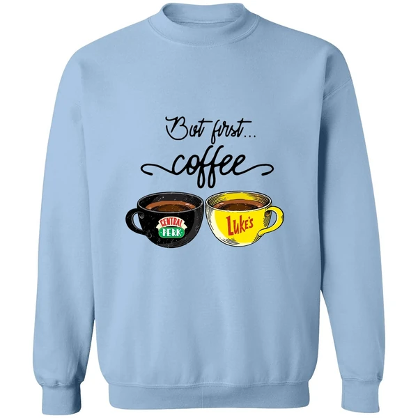 But First Coffee Central Perk Lukes Sweatshirt - Image 3
