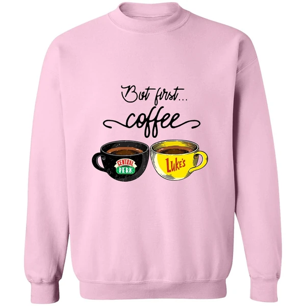 But First Coffee Central Perk Lukes Sweatshirt - Image 4