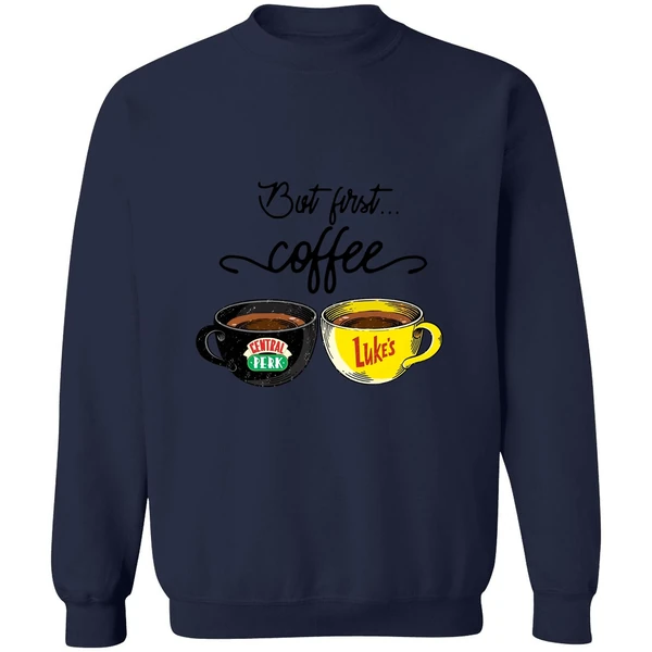 But First Coffee Central Perk Lukes Sweatshirt - Image 5