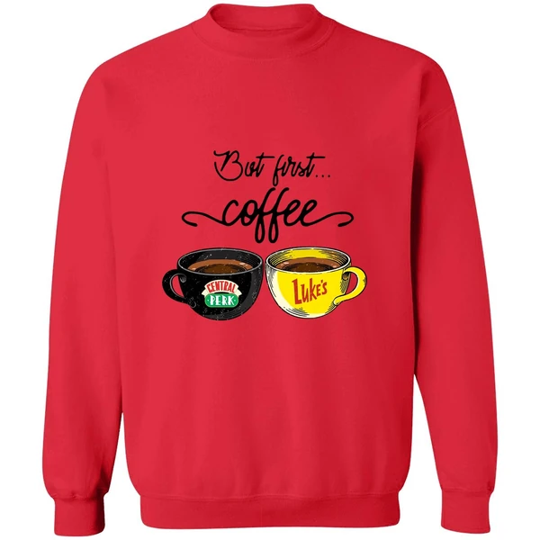 But First Coffee Central Perk Lukes Sweatshirt - Image 7