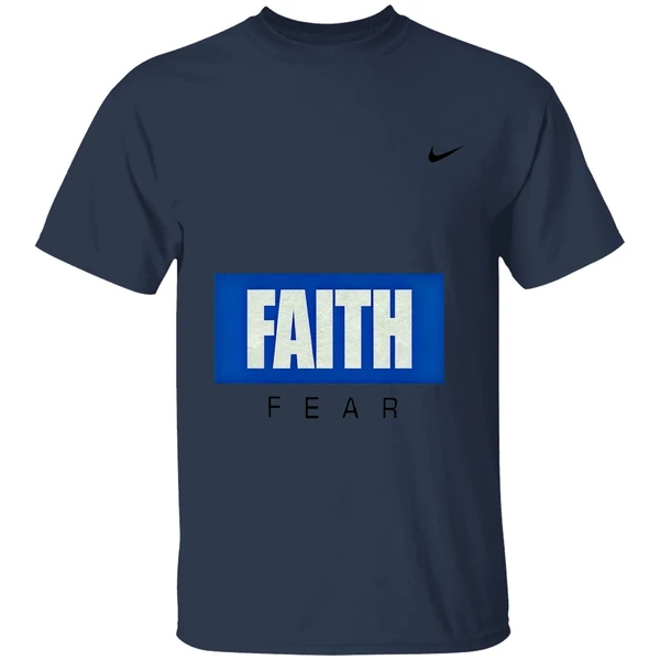 Byu Football Faith Fear Be The Light 2 Sided Shirt - Image 5